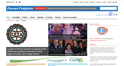 Desktop Screenshot of paranacampana.com.ar